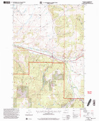 Download a high-resolution, GPS-compatible USGS topo map for Elliston, MT (2004 edition)