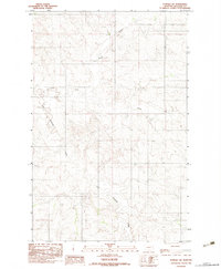 Download a high-resolution, GPS-compatible USGS topo map for Elmdale SW, MT (1983 edition)
