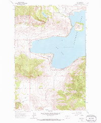 Download a high-resolution, GPS-compatible USGS topo map for Elmo, MT (1986 edition)