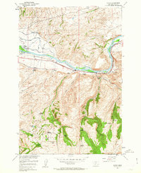 Download a high-resolution, GPS-compatible USGS topo map for Elton, MT (1963 edition)