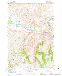 Download a high-resolution, GPS-compatible USGS topo map for Elton, MT (1981 edition)