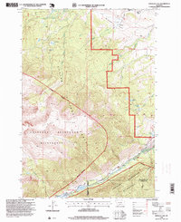 Download a high-resolution, GPS-compatible USGS topo map for Emerald Lake, MT (1999 edition)