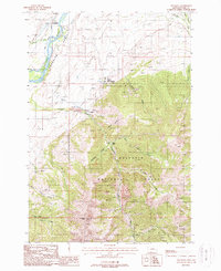 Download a high-resolution, GPS-compatible USGS topo map for Emigrant, MT (1988 edition)