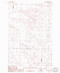 Download a high-resolution, GPS-compatible USGS topo map for Emory School, MT (1986 edition)