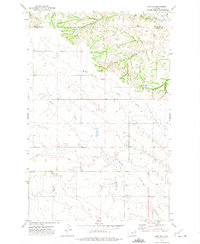 Download a high-resolution, GPS-compatible USGS topo map for Enid SE, MT (1975 edition)