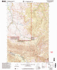 Download a high-resolution, GPS-compatible USGS topo map for Enos Mountain, MT (2006 edition)