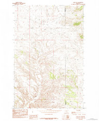 Download a high-resolution, GPS-compatible USGS topo map for Eskay NE, MT (1984 edition)