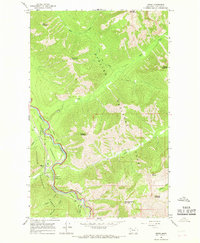 Download a high-resolution, GPS-compatible USGS topo map for Essex, MT (1966 edition)