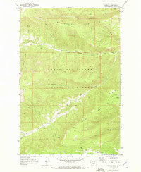 Download a high-resolution, GPS-compatible USGS topo map for Ettien Spring, MT (1973 edition)