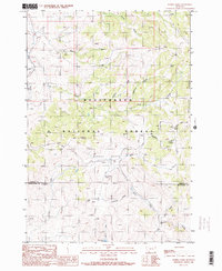 Download a high-resolution, GPS-compatible USGS topo map for Eureka Basin, MT (1988 edition)