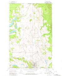 Download a high-resolution, GPS-compatible USGS topo map for Eureka North, MT (1980 edition)