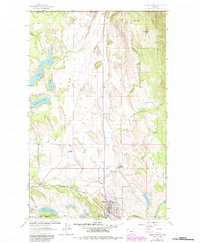 Download a high-resolution, GPS-compatible USGS topo map for Eureka North, MT (1984 edition)