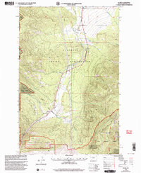 Download a high-resolution, GPS-compatible USGS topo map for Evaro, MT (2003 edition)