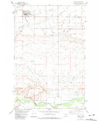 Download a high-resolution, GPS-compatible USGS topo map for Fairfield, MT (1983 edition)