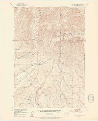 Download a high-resolution, GPS-compatible USGS topo map for Fairview Peak, MT (1953 edition)