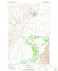 Download a high-resolution, GPS-compatible USGS topo map for Fairview, MT (1975 edition)