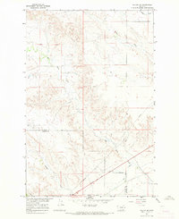 Download a high-resolution, GPS-compatible USGS topo map for Fallon NE, MT (1971 edition)