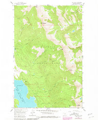 Download a high-resolution, GPS-compatible USGS topo map for Felix Peak, MT (1981 edition)