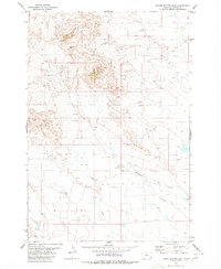 Download a high-resolution, GPS-compatible USGS topo map for Finger Buttes East, MT (1980 edition)