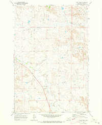 Download a high-resolution, GPS-compatible USGS topo map for First Creek, MT (1973 edition)