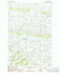 1986 Map of Ayers Ranch Colony, MT