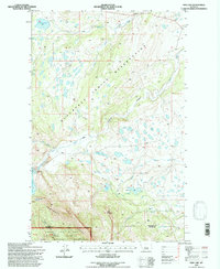 Download a high-resolution, GPS-compatible USGS topo map for Fish Lake, MT (1997 edition)