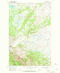 Download a high-resolution, GPS-compatible USGS topo map for Fish Lake, MT (1972 edition)