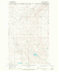Download a high-resolution, GPS-compatible USGS topo map for Fitzpatrick Lake, MT (1972 edition)