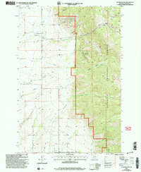 Download a high-resolution, GPS-compatible USGS topo map for Flathead Pass, MT (2005 edition)