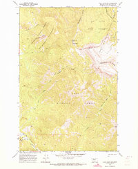 Download a high-resolution, GPS-compatible USGS topo map for Flint Mountain, MT (1973 edition)