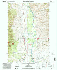Download a high-resolution, GPS-compatible USGS topo map for Florence, MT (2002 edition)