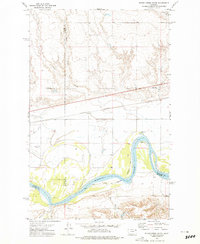 Download a high-resolution, GPS-compatible USGS topo map for Flynn Creek South, MT (1975 edition)