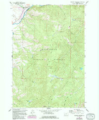 Download a high-resolution, GPS-compatible USGS topo map for Foolhen Mountain, MT (1994 edition)