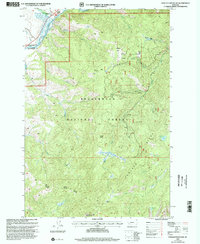 Download a high-resolution, GPS-compatible USGS topo map for Foolhen Mountain, MT (2002 edition)