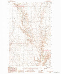Download a high-resolution, GPS-compatible USGS topo map for Forks, MT (1984 edition)