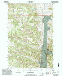Download a high-resolution, GPS-compatible USGS topo map for Fort Howes, MT (1998 edition)