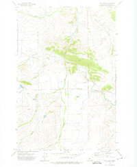 Download a high-resolution, GPS-compatible USGS topo map for Fort Logan, MT (1975 edition)