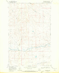 Download a high-resolution, GPS-compatible USGS topo map for Fort Piegan, MT (1972 edition)