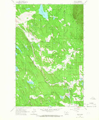 Download a high-resolution, GPS-compatible USGS topo map for Fortine, MT (1966 edition)