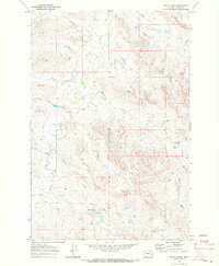 Download a high-resolution, GPS-compatible USGS topo map for Forty Creek, MT (1973 edition)