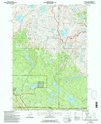 Download a high-resolution, GPS-compatible USGS topo map for Fossil Lake, MT (1997 edition)