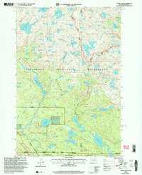 Download a high-resolution, GPS-compatible USGS topo map for Fossil Lake, MT (2005 edition)