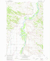 Download a high-resolution, GPS-compatible USGS topo map for Foster, MT (1980 edition)