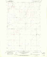 Download a high-resolution, GPS-compatible USGS topo map for Fourteenmile Coulee SW, MT (1972 edition)