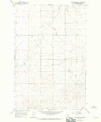Download a high-resolution, GPS-compatible USGS topo map for Fowler Coulee SE, MT (1971 edition)