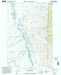 Download a high-resolution, GPS-compatible USGS topo map for Fox Gulch, MT (2002 edition)