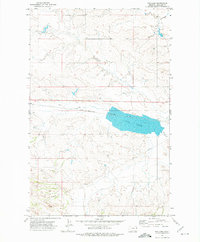 Download a high-resolution, GPS-compatible USGS topo map for Fox Lake, MT (1975 edition)