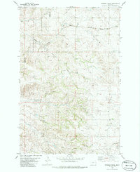 Download a high-resolution, GPS-compatible USGS topo map for Freeman Creek, MT (1982 edition)