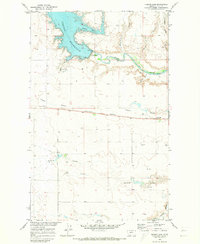 Download a high-resolution, GPS-compatible USGS topo map for Fresno Dam, MT (1973 edition)