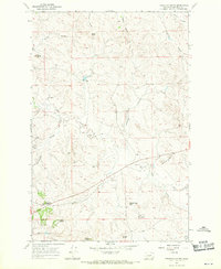 preview thumbnail of historical topo map of Garfield County, MT in 1967